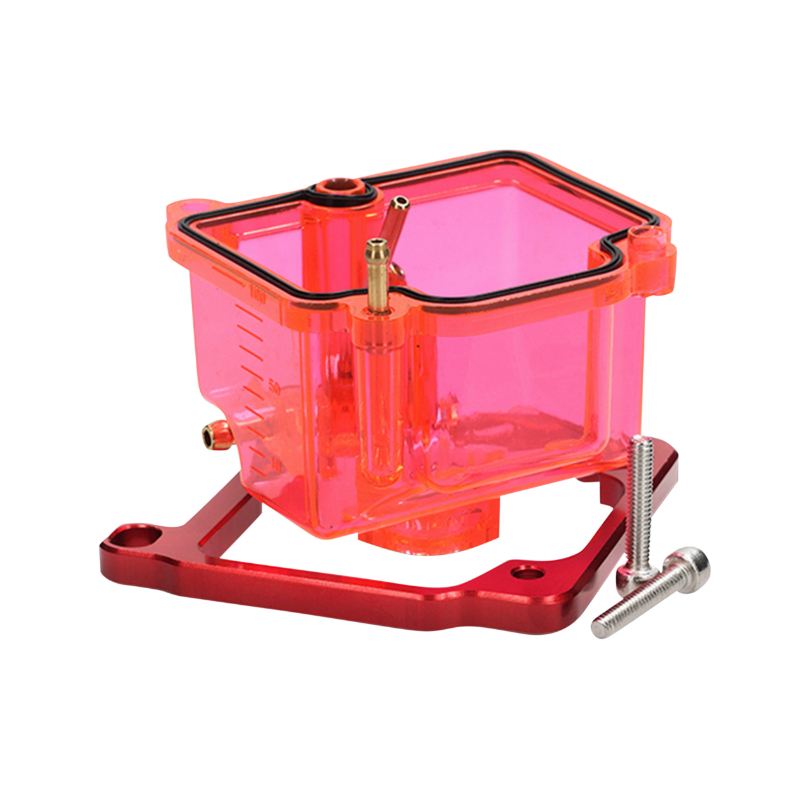 Cuvelage Voca Racing CUVE TYPE PWK 19 à 30 mm TRANSPARENT ROUGE INCLUS VIS REHAUSSEUR